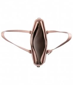 June Laptop Bag 13 Inch Blush Pink -Mode Tas TheLittleGreenbag Lake shopper blushpink shopper inside 600