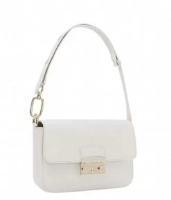 Furla Metropolis Small Shoulder Bag Marshmallow 8 Furla Metropolis Small Shoulder Bag Marshmallow -Mode Tas WB00772 Marshmallow 3 600