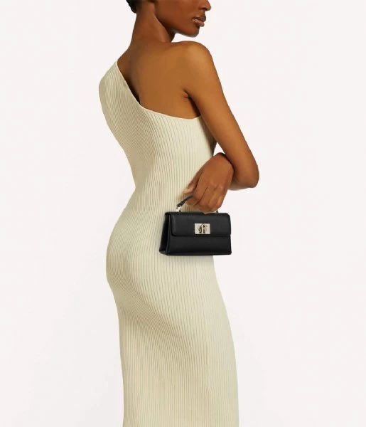 Furla 1927 Mini Crossbody Top Nero 2 Furla 1927 Mini Crossbody Top Nero - Afbeelding 2