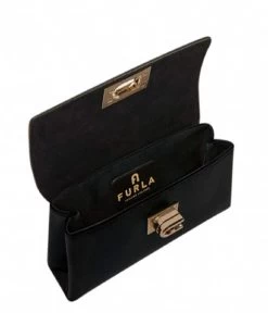 Furla 1927 Mini Crossbody Top Nero 9 Furla 1927 Mini Crossbody Top Nero -Mode Tas WE00423 Nero 5 600
