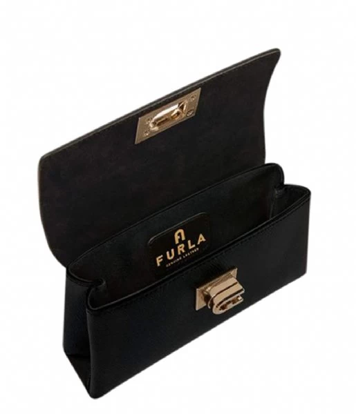 Furla 1927 Mini Crossbody Top Nero 5 Furla 1927 Mini Crossbody Top Nero - Afbeelding 5