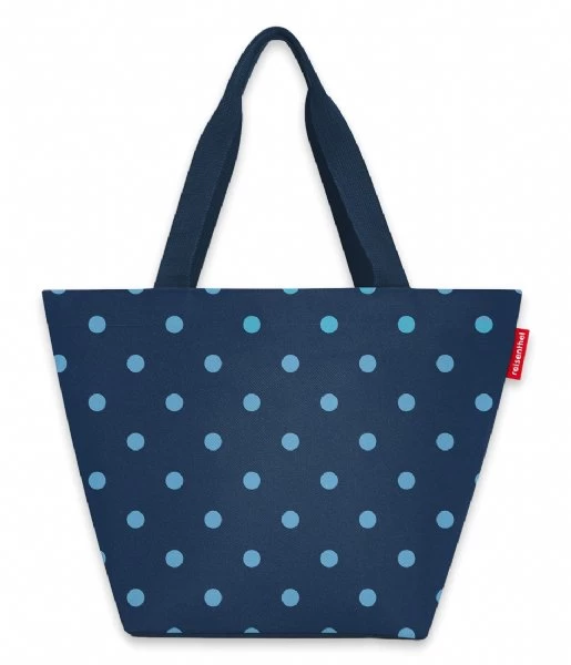 Reisenthel Shopper M Mixed Dots Blue 1 Reisenthel Shopper M Mixed Dots Blue