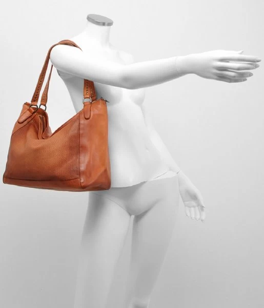 Sparenza Shopper Cognac 2 Sparenza Shopper Cognac - Afbeelding 2
