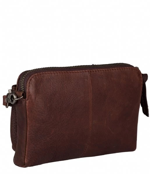 Burkely Antique Avery Mini Bag Dark Brown 4 Burkely Antique Avery Mini Bag Dark Brown - Afbeelding 4