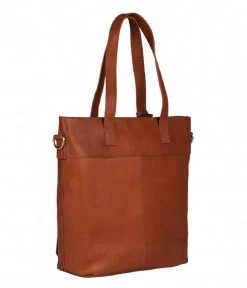 BURKELY Vintage Jade Laptopshopper 14 Inch Cognac 8 BURKELY Vintage Jade Laptopshopper 14 Inch Cognac -Mode Tas burkely 9007003 22 vintage jade laptopshopper cognac back 600