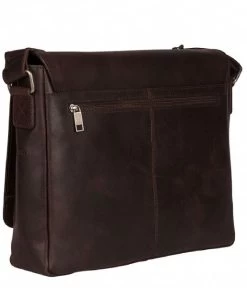 BURKELY Vintage Juul Messenger Bag Brown 8 BURKELY Vintage Juul Messenger Bag Brown -Mode Tas burkely 9007917 22 vintage juul messenger bag dark brown back 600