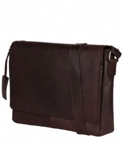 BURKELY Vintage Juul Messenger Bag Brown 7 BURKELY Vintage Juul Messenger Bag Brown -Mode Tas burkely 9007917 22 vintage juul messenger bag dark brown side 600