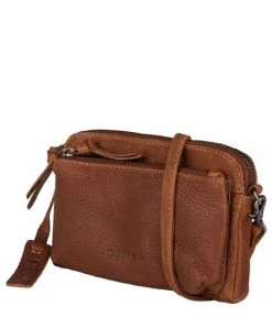 Burkely Antique Avery Mini Bag Cognac -Mode Tas burkely antique avery minibag crossovers cognac 8008718.56 24 side 600