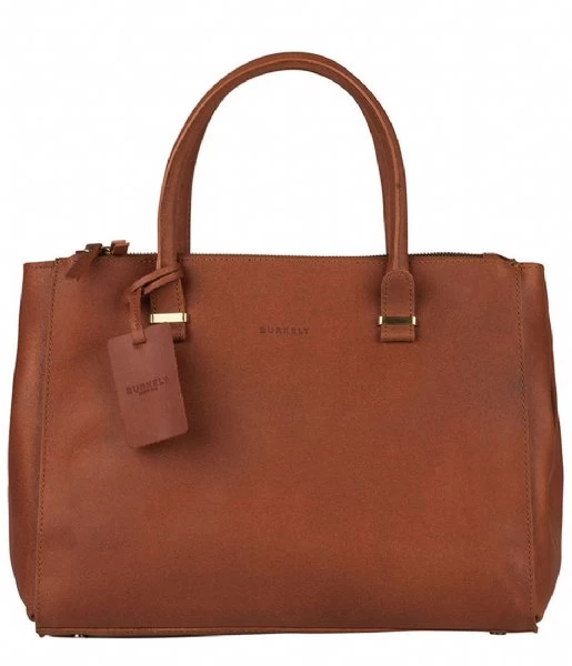 BURKELY Vintage Wieske 2-Zipper Cognac 1 BURKELY Vintage Wieske 2-Zipper Cognac