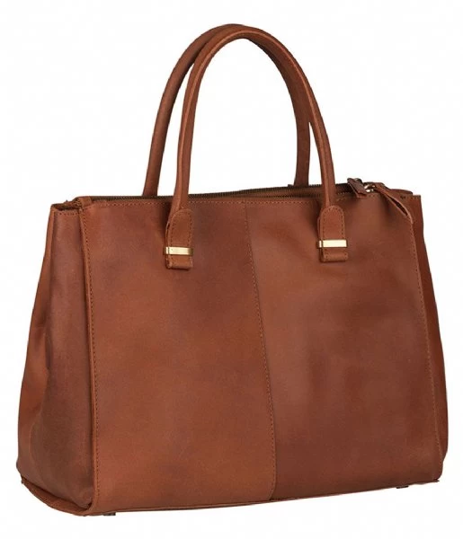 BURKELY Vintage Wieske 2-Zipper Cognac 4 BURKELY Vintage Wieske 2-Zipper Cognac - Afbeelding 4