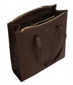 Matt & Nat Canci Purity Tote Chocolate -Mode Tas canci chocolate 3 600