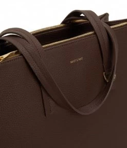 Matt & Nat Canci Purity Tote Chocolate -Mode Tas canci chocolate 4 600