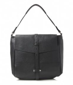 Babette Gesso Handtas Large Zwart