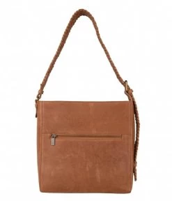 Cowboysbag Bag Foxhill Fawn -Mode Tas cowboysbag 3176 bagsalta schoudertas fawn shoulderbag 521 back 600
