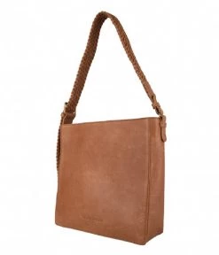 Cowboysbag Bag Foxhill Fawn -Mode Tas cowboysbag 3176 bagsalta schoudertas fawn shoulderbag 521 side 600