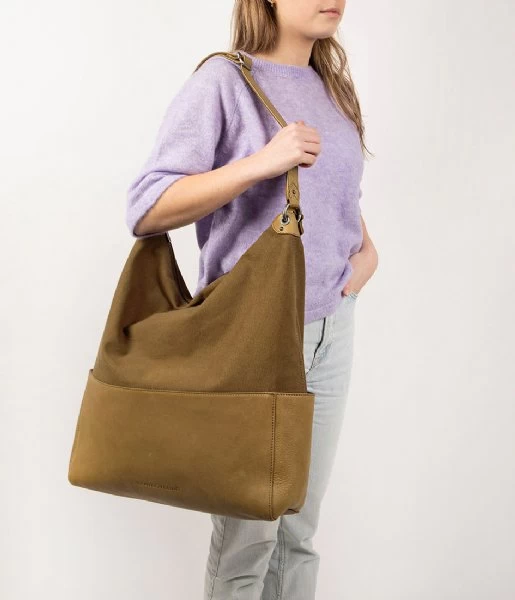 Cowboysbag Bag Lissabon 15.6 Inch X Saskia Weerstand Olive 2 Cowboysbag Bag Lissabon 15.6 Inch X Saskia Weerstand Olive - Afbeelding 2