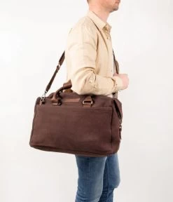 Cowboysbag Weekender Lagos 15.6 Inch X Saskia Weerstand Brown 6 Cowboysbag Weekender Lagos 15.6 Inch X Saskia Weerstand Brown -Mode Tas cowboysbag 3243 Lagos weekender brown 2 600