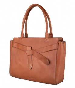 Cowboysbag Laptopbag Rona 15.6 Inch Cognac -Mode Tas cowboysbag 3277 Rona laptopbag15.6 cognac 2 600