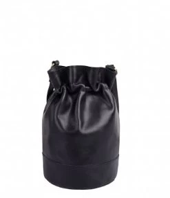 Cowboysbag Mini Bucket YinYang X Dappermaentje Black 8 Cowboysbag Mini Bucket YinYang X Dappermaentje Black -Mode Tas cowboysbag 3332 YinYang bucketbagmini black 4 600