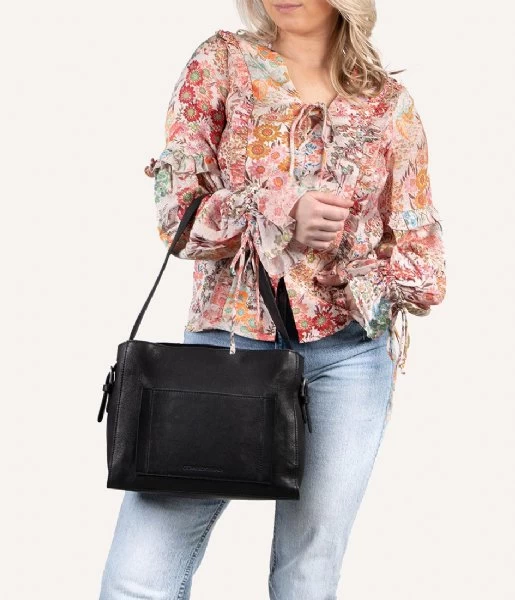 Cowboysbag Handbag Nyssa Black 2 Cowboysbag Handbag Nyssa Black - Afbeelding 2