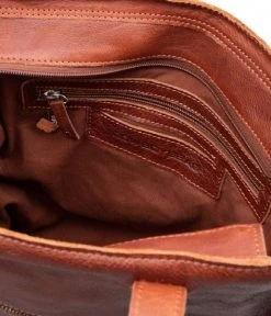 Cowboysbag Bag Karr Cognac 9 Cowboysbag Bag Karr Cognac -Mode Tas cowboysbag bagkarr cognac inside 600