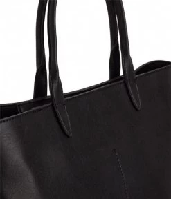 Matt & Nat Curb Vintage Tote Bag Black -Mode Tas curb vintage black 5 600