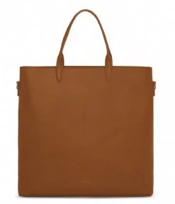 Matt & Nat Curb Vintage Tote Bag Chilim Matte Nickel