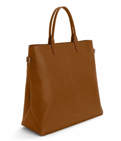 Matt & Nat Curb Vintage Tote Bag Chilim Matte Nickel 2 Matt & Nat Curb Vintage Tote Bag Chilim Matte Nickel - Afbeelding 2