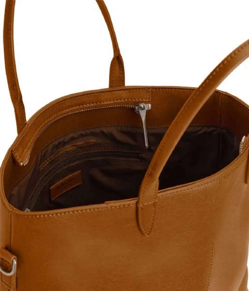 Matt & Nat Curb Vintage Tote Bag Chilim Matte Nickel 3 Matt & Nat Curb Vintage Tote Bag Chilim Matte Nickel - Afbeelding 3