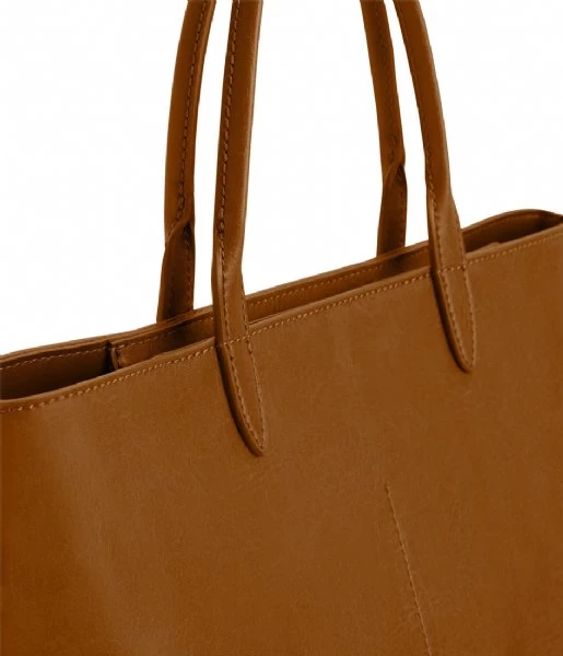 Matt & Nat Curb Vintage Tote Bag Chilim Matte Nickel 4 Matt & Nat Curb Vintage Tote Bag Chilim Matte Nickel - Afbeelding 4