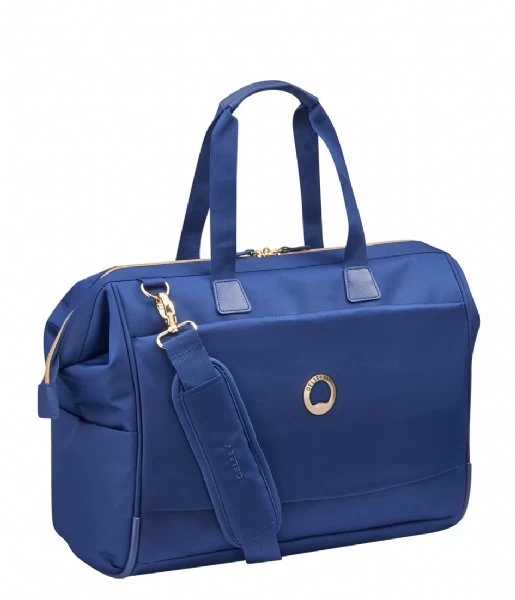 Delsey Montrouge Satchel Blue 3 Delsey Montrouge Satchel Blue - Afbeelding 3