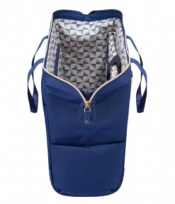 Delsey Montrouge Satchel Blue 9 Delsey Montrouge Satchel Blue -Mode Tas delsey montrouge 00201819002 05 600