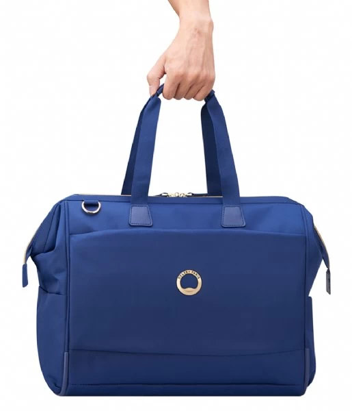 Delsey Montrouge Satchel Blue 2 Delsey Montrouge Satchel Blue - Afbeelding 2