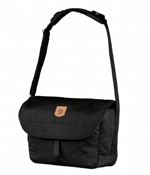 Fjallraven Greenland Shoulder Bag 15 Inch Black 1 Fjallraven Greenland Shoulder Bag 15 Inch Black