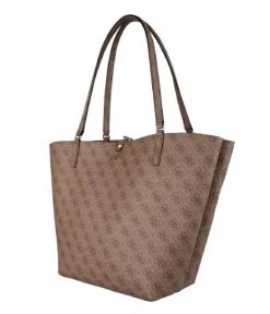 Guess Alby Toggle Tote Latte Logo -Mode Tas guess hwss74 55230 alby toggle tote latte logo 2 600