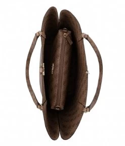 Guess Alby Toggle Tote Latte Logo -Mode Tas guess hwss74 55230 alby toggle tote latte logo 4 600