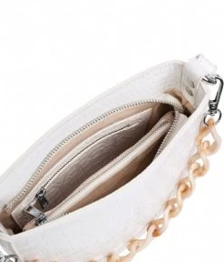 Hvisk Amble Croco Small White 5 Hvisk Amble Croco Small White -Mode Tas hvisk h1775 amble croco small white inside 600