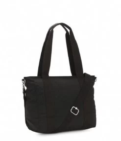 Kipling Asseni S Black Noir -Mode Tas kipling assenis schoudertas blacknoir shoulderbag KI4400P39 zwart back 600