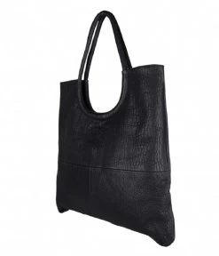 Legend Ferrara Black -Mode Tas legend ferrara handtassen black handbags side 600