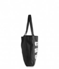 Markberg Isodora Do A Little Shopper Black With White Print -Mode Tas markberg isidora do a little s 4 600
