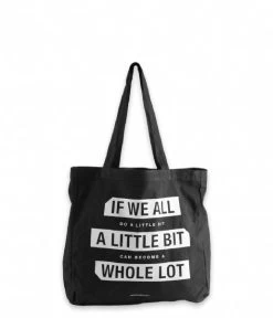 Markberg Isodora Do A Little Shopper Black With White Print