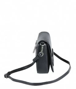 Markberg Vanya Crossbody Bag Grain Black 6 Markberg Vanya Crossbody Bag Grain Black -Mode Tas markberg vanyacrossbodybaggrain crossbody black crossbody 5417gra side2 600