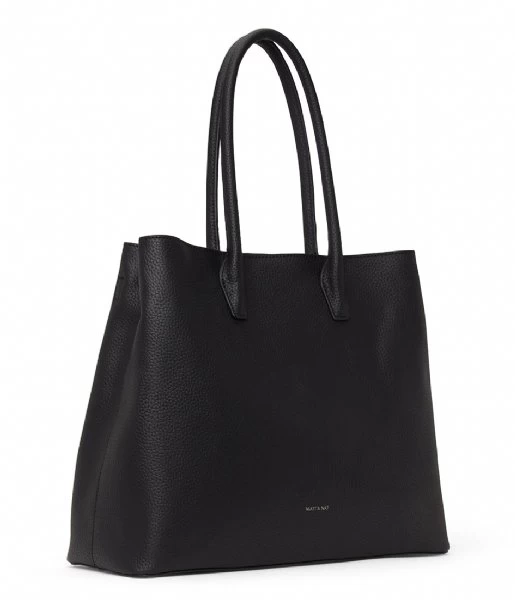 Matt & Nat Krista Purity Satchel Bag Black 2 Matt & Nat Krista Purity Satchel Bag Black - Afbeelding 2
