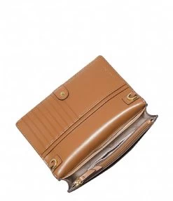 Michael Kors Jet Set Charm Small Phone Crossbody Brown Acorn -Mode Tas michael kors 32s1gt9c2b jet set charm small phone crossbody brown accorn 252 4 600