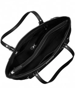 Michael Kors Voyager EW Signature Tote Black & Silver Colored Hardware 7 Michael Kors Voyager EW Signature Tote Black & Silver Colored Hardware -Mode Tas michael korsvoyager ew signature tote handbag black gold hardware 30F8SV6T4L inside 600