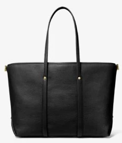 Michael Kors Beck Large Tote Black 6 Michael Kors Beck Large Tote Black -Mode Tas michaelkors 30h0gknt3l beck large tote black back 600
