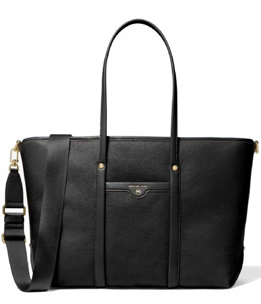 Michael Kors Beck Large Tote Black 1 Michael Kors Beck Large Tote Black