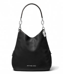 Michael Kors Lillie Large Chain Shoulder Tote Black