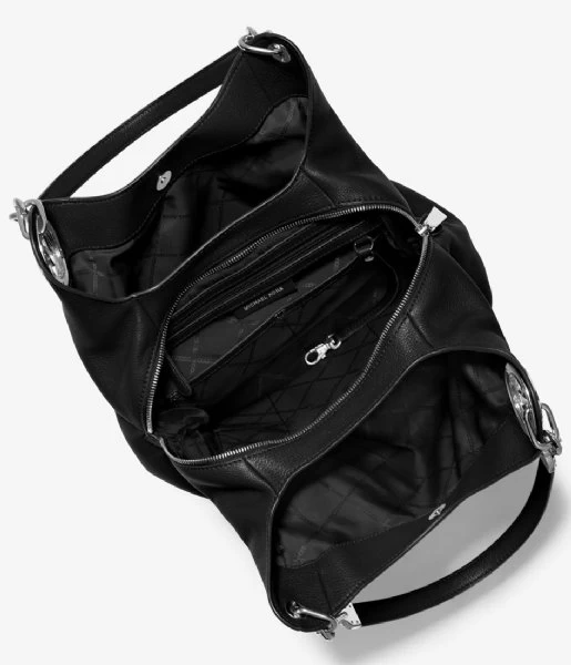 Michael Kors Lillie Large Chain Shoulder Tote Black 3 Michael Kors Lillie Large Chain Shoulder Tote Black - Afbeelding 3