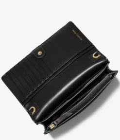 Michael Kors Jet Set Small Phone Crossbody Black -Mode Tas michaelkors 32s1gt9c5l jet set small phone crossbody black inside 600